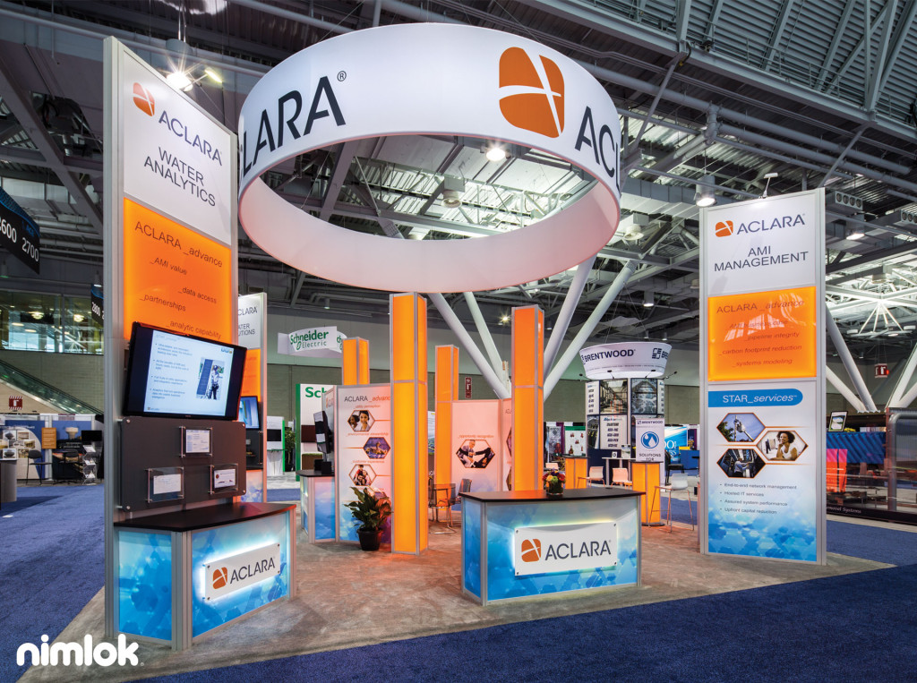 reconfigurable trade show exhibit