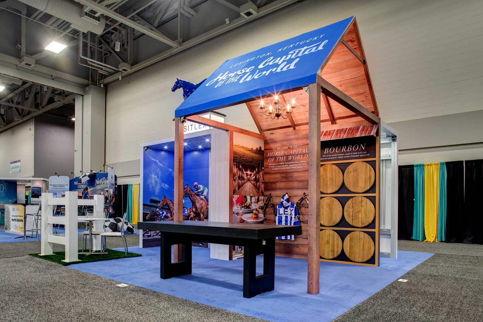 Trade show exhibit design themes 