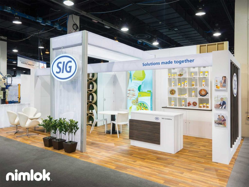 Selecting A Booth Design Company Trade Show Marketing Ideas Tips   109980V1 SIG Small Custom Exhibit Photo1 1024x768 